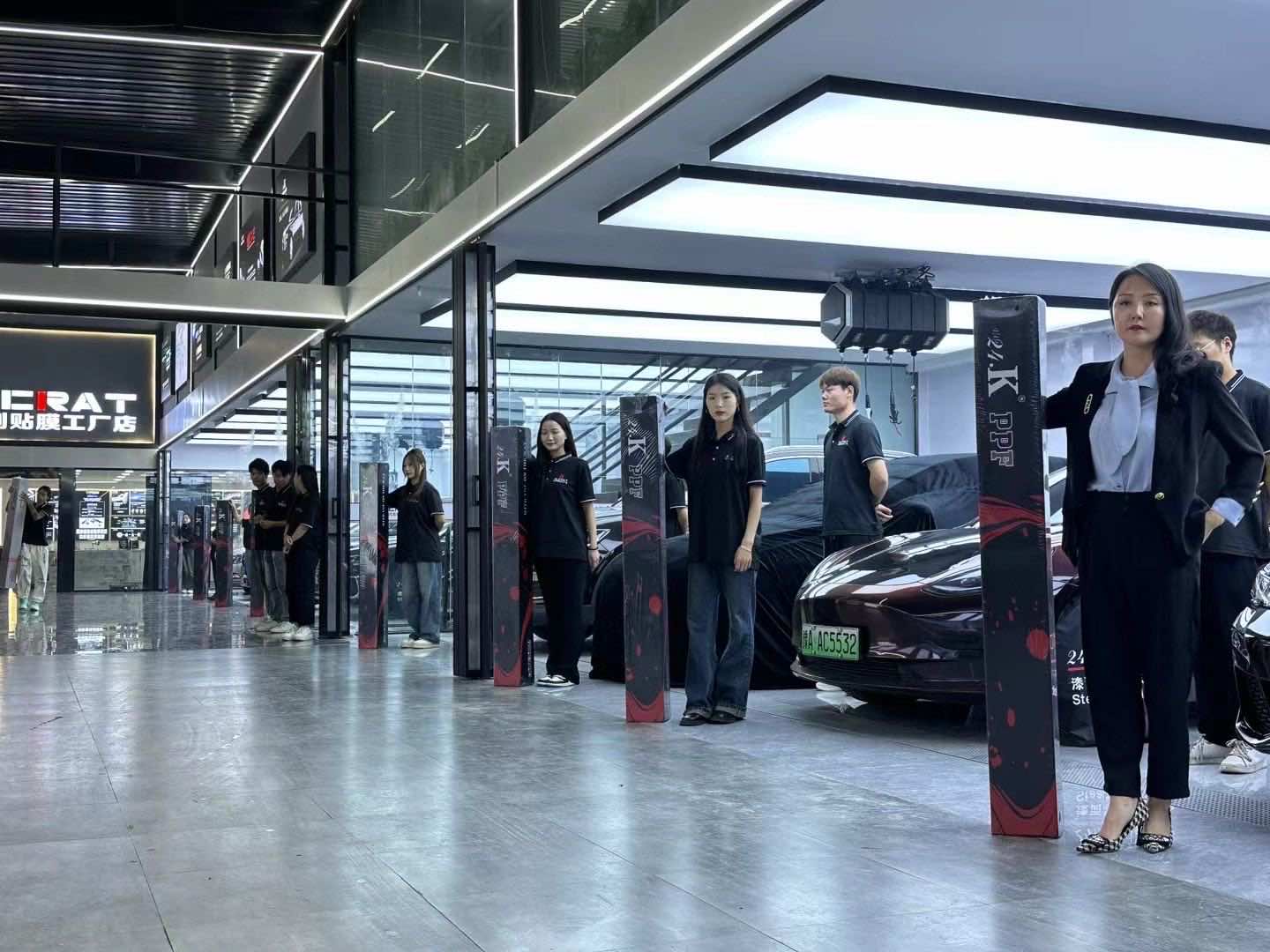 门店内部施工环境